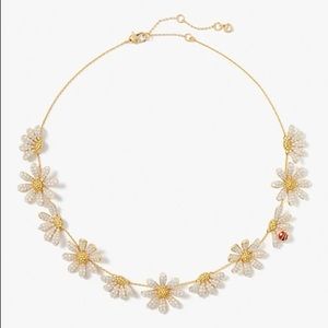 Kate Spade dazzling daisy statement necklace